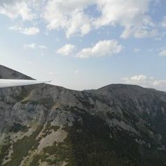 Flugwegposition um 14:42:04: Aufgenommen in der Nähe von Radmer, 8795, Österreich in 3238 Meter